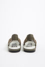 Khaki plaited ballerina Khaki plaited ballerina