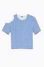 Fitted gingham top Fitted gingham top