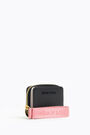 Black leather flap purse Black leather flap purse