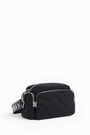 M black nylon crossbody bag M black nylon crossbody bag