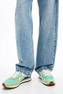 Green technical sneaker Green technical sneaker