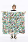 White garden scarf White garden scarf