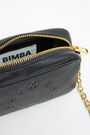 XS black leather crossbody bag XS black leather crossbody bag