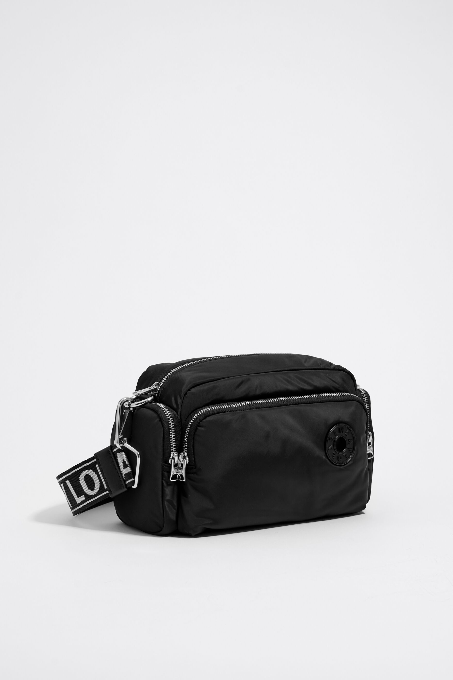 Black nylon hotsell crossbody bag