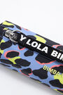 Blue leopard cylindrical case Blue leopard cylindrical case
