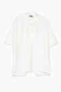 White A-line shirt White A-line shirt