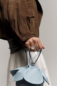 Two-tone Love Letter heart ring