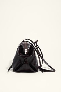 Burgundy leather Lolita bag