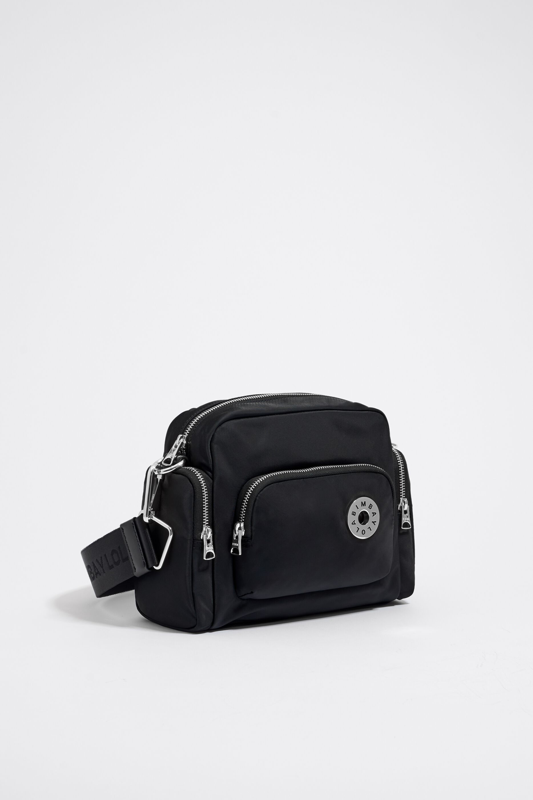 Plain black discount crossbody bag