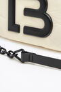 S ivory padded nylon crossbody bag S ivory padded nylon crossbody bag