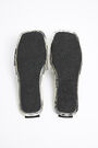 Flat silver sandal Flat silver sandal