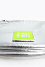 M silver nylon purse M silver nylon purse