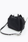 Black nylon cord bucket bag Black nylon cord bucket bag