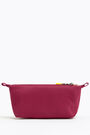 M raspberry nylon trapezium make-up case M raspberry nylon trapezium make-up case