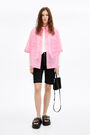 Fuchsia organza shirt Fuchsia organza shirt