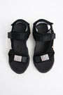 Black sporty sandal Black sporty sandal