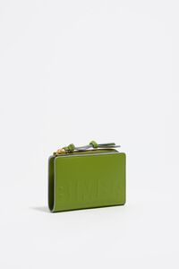 Kiwi leather purse