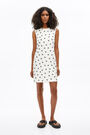 Short white Logo Dot dress Short white Logo Dot dress