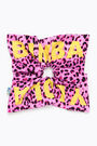 Pink Animal print hair tie Pink Animal print hair tie