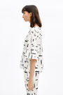 White Paper-Lines blouse White Paper-Lines blouse