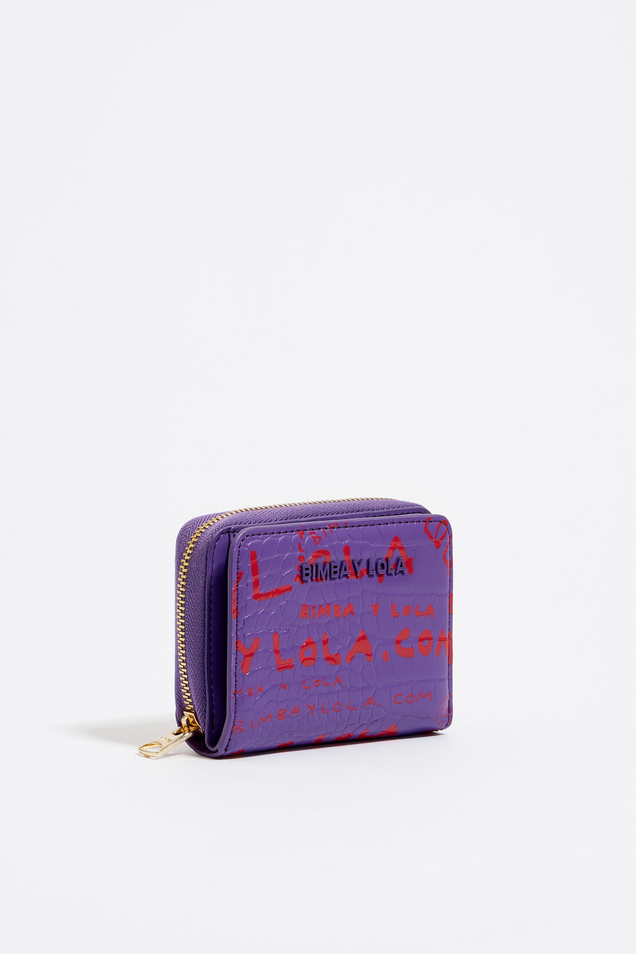 Purple cheap croc bag