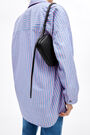 Black leather minibag Black leather minibag
