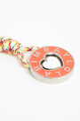 Coral revolving heart key ring Coral revolving heart key ring