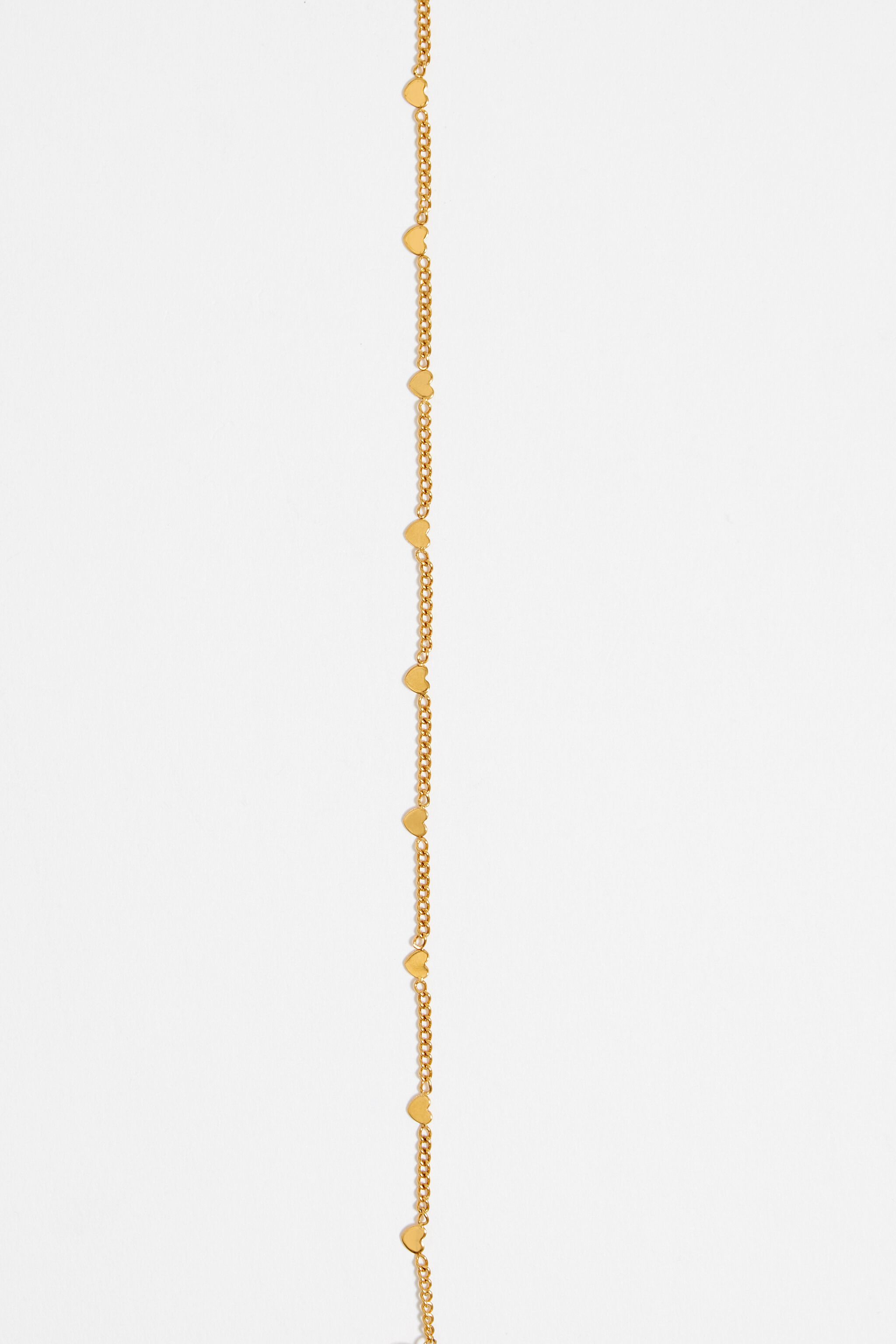 Gold steel clearance chain