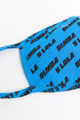 Black logo face mask Black logo face mask