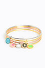 Logo bracelet set Logo bracelet set
