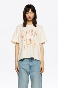 Vanilla fringed logo T-shirt Vanilla fringed logo T-shirt