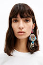 XL shell doll earring XL shell doll earring