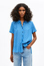 Fluid blue Dots shirt Fluid blue Dots shirt