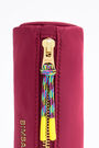 M raspberry nylon cylinder case M raspberry nylon cylinder case