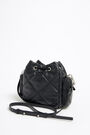 S black leather bucket bag S black leather bucket bag
