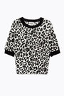 Animal print linen jumper Animal print linen jumper