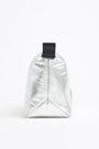 S ivory nylon trapezium make-up case S ivory nylon trapezium make-up case