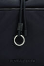 Black nylon cord bucket bag Black nylon cord bucket bag