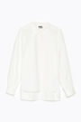 Straight white shirt Straight white shirt