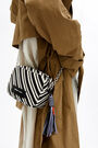 XS two-tone plaited crossbody bag XS two-tone plaited crossbody bag