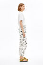 White Paper-Lines fitted trousers White Paper-Lines fitted trousers