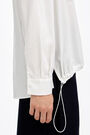 White drawstring shirt White drawstring shirt
