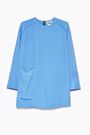 Blue satin blouse Blue satin blouse