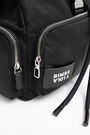 M black nylon backpack M black nylon backpack
