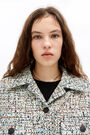 Ivory boxy jacket Ivory boxy jacket
