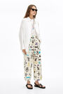 Beige Brut palazzo trousers Beige Brut palazzo trousers