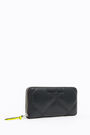 Black padded book wallet Black padded book wallet