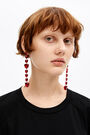 Long heart earrings Long heart earrings