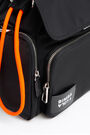 M black nylon flap bag M black nylon flap bag