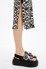 Pleated Animal print dress Pleated Animal print dress